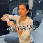 Elodie Yung Instagram - Peek at the (bloody) good times behind #TheCleaningLady Season 3 👀