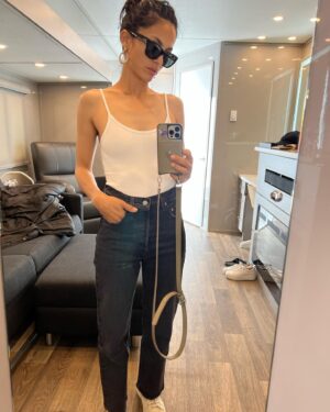 Elodie Yung Instagram - White T 🤍