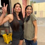 Elodie Yung Instagram – For the Season 2 Finale tonight, here’s some of our finest #bts 😜 ✌️@cleaningladyfox