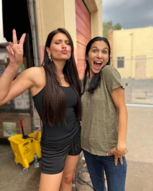 Elodie Yung Instagram - For the Season 2 Finale tonight, here’s some of our finest #bts 😜 ✌️@cleaningladyfox
