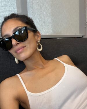 Elodie Yung Instagram - White T 🤍
