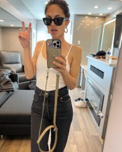 Elodie Yung Instagram - White T 🤍
