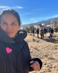 Elodie Yung Instagram - Can’t believe we’re filming the finale of the season! I’m gonna start dropping some behind the scenes photos 👀😜. #thecleaningladyfox #bts