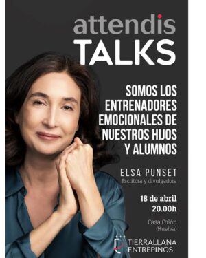 Elsa Punset Instagram - Os esperamos! #attendistalks #huelva #teatrocolon #inteligenciaemocionalparaniños