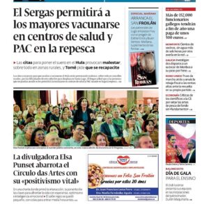 Elsa Punset Instagram - Qué gran encuentro anoche en Lugo! Gracias a  todos los asistentes por vuestra participación entusiasta y apoyo y a @elprogresodelugo por hacerlo posible👍🙌🙌 #inteligenciaemocional #lugo #elsapunset #onehealth