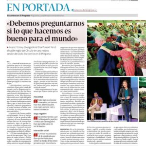Elsa Punset Instagram - Qué gran encuentro anoche en Lugo! Gracias a  todos los asistentes por vuestra participación entusiasta y apoyo y a @elprogresodelugo por hacerlo posible👍🙌🙌 #inteligenciaemocional #lugo #elsapunset #onehealth
