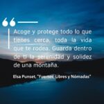 Elsa Punset Instagram - Esta semana quería compartir con vosotrxs esta frase a modo de reflexión sobre la importancia de nuestra relación con el mundo natural. Perdemos, desde hace décadas, a un ritmo frenético, riqueza natural y ecodiversidad. De hecho, a pesar del acceso a la tecnología y al mundo digital, la velocidad a la que todo cambia genera desconcierto y sensación de inseguridad. Llevamos dentro un instinto de libertad y pertenencia a los ciclos de la naturaleza y anhelamos reconectar con el mundo natural! 🌿🙌🏽 #inteligenciaemocional #elsapunset #naturaleza #onehealth
