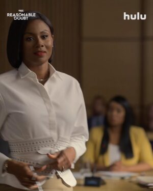 Emayatzy Corinealdi Instagram - Episode 4 on deck! It’s getting crazy y’all! @reasonabledoubthulu @hulu @onyxcollective