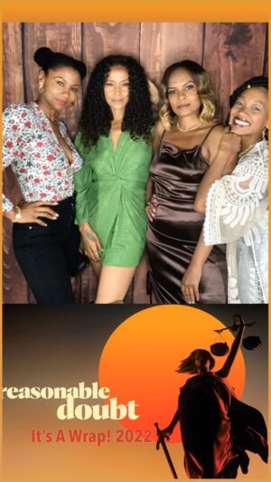 Emayatzy Corinealdi Instagram - Love my Ladera Ladies!!!!!!!! #ReasonableDoubtWrapParty