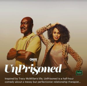 Emayatzy Corinealdi Instagram - @Hulu and @onyxcollective has done it again! Perfect for a rainy LA weekend binge @kerrywashington @unprisonedhulu @onyxcollective #delroylindo