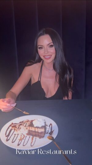 Emelina Adams Instagram - I’m a big foodie and this restaurant has 3 of my favorites! Sushi, caviar & truffle 😍😍😍 thank you so much @kaviarrestaurants for your amazing hospitality and the food was incredible! It’s located in such a cute area in downtown Pasadena and they’re opening a location in Beverly Hills very soon! Check them out 😋🍣💕✨

#sushi #omakase #caviar #truffle #foodie
