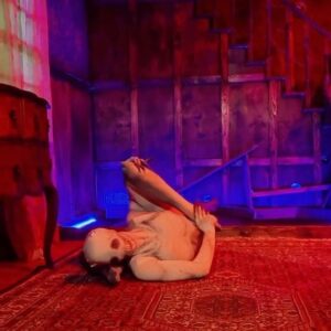 Emerald Gordon Wulf Instagram - While visiting @hauntedmanorvictoria the Rake came to play! I loved getting to be spooky in a haunted mansion!! #contortion #contortionist #flexible #flexibility #funny #scp #scpfoundation #comedy #terror #horror #horrormovies #circus #cirque #cirquedusoleil #dance #creepypasta #creepy #rake #explorevictoria