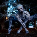 Emerald Gordon Wulf Instagram - "Being normal is vastly overrated." —Halloweentown 🕸🕷🕸 Photos by @kalialexsis #contortion #contortionist #flexible #flexibility #circus #freak #horrormovies #horror #creepy #creepypasta #scary #terror #horrormovie #monster #spider #arachnid #arachnophobia