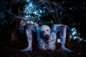 Emerald Gordon Wulf Instagram - "Being normal is vastly overrated." —Halloweentown
🕸🕷🕸
Photos by @kalialexsis 
#contortion #contortionist #flexible #flexibility #circus #freak #horrormovies #horror #creepy #creepypasta #scary #terror #horrormovie #monster #spider #arachnid #arachnophobia