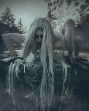 Emerald Gordon Wulf Instagram - sεvεη ∂αүs 

I loved creating this Ring inspired session with the incredible @emeraldgordonwulf 🖤👻 

MUA: @mars_in_seattle 
Nightmare inspired by: @brooklin_larsen 
.
.
.
.
.
#ring #thering #samara #haunting #spooky #spookyszn #darkart #darkphotography #darkartists #darkartsociety #occultart #horrorphotography #halloween #halloweenphotoshoot #horror