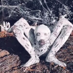 Emerald Gordon Wulf Instagram - October is finally here! So excited to share new spooky content with you guys! 🎃🕷🤪 

#spookyseason #creepypasta #creepy #scary #horror #horrormovies #contortion #contortionist #halloween #halloweencostume #nightmare #spider #arachnophobia