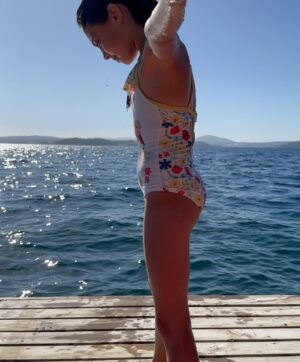 Emilia Daiber Instagram - Resumen de las vacaciones en mi lugar favorito 🤍✨
