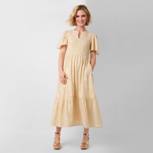 Emilia Fox Instagram - Am absolutely thrilled and honoured to have been asked by Marielle to do a collaboration collection with @wyselondon . It feels like a joyous celebration of our friendship and shared belief in wearing clothes that are stylish, expressive and fun. I always feel at my best when I wear Wyse, both for work and in everyday life, and I so hope that anyone who wears anything from the collection feels the same too! 💗🌸🌺🌼💗🌸🌺🌼🌸🌺💗🌼🌸💗🌼🌺💗#wyse #wyselondon #collaboration #friendship #joy #pinktrousersuit #floralfrocks #flowerpower #golddress #shimmer