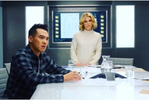 Emilia Fox Instagram - We are delighted to welcome @officially_wong playing Dr Adam Yuen, to the new series of #SilentWitness .  He is a joy to work with, kind and generous, and totally committed to trying to make sense of saying long science and medical terms with me & #DavidCaves. We are extremely lucky to have him on board!