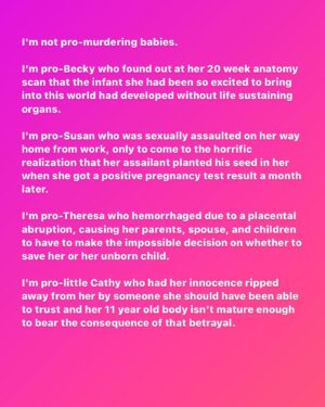 Emilie Ullerup Instagram - Major thank you to whoever wrote this 🤍 #roevwade #womensrights #prochoice #abortion #healthcare #women ps. If you’re a man please feel free to share this too if you agree. After all, we don’t do this alone…