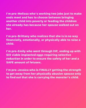 Emilie Ullerup Instagram - Major thank you to whoever wrote this 🤍 #roevwade #womensrights #prochoice #abortion #healthcare #women ps. If you’re a man please feel free to share this too if you agree. After all, we don’t do this alone…