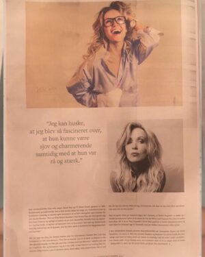 Emilie Ullerup Instagram - Hey Danmark! @politiken og deres blad Gisele har interviewet mig og artiklen er i dagens tillæg 🇩🇰🤍 min mormor siger hun er tilfreds og så behøver man vel ikke mere. Hvis du ikke får avisen kan du måske stadig nå at skaffe den inden dagen er omme 🥰 løb! #politiken #gisele #danmark #skuespiller #oldschoolprinting 📸: @kylecassie & @ricardo.hubbs.photo