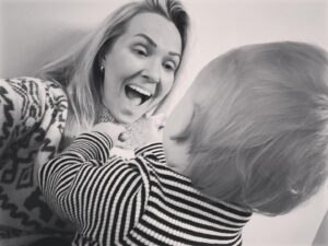 Emilie Ullerup Instagram - This lovely moment interrupted by all of the baby vomit. Oh, fall/winter season, how I have looked forward to all of the continuous joy you bring families. Seriously - how do we beat it. How?!