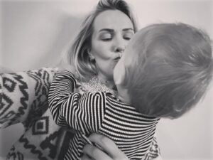 Emilie Ullerup Instagram - This lovely moment interrupted by all of the baby vomit. Oh, fall/winter season, how I have looked forward to all of the continuous joy you bring families. Seriously - how do we beat it. How?!