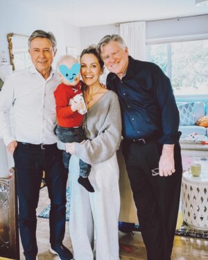 Emilie Ullerup Instagram - We broke the matrix. Real dad and TV dad in the same room. @treat.williams2