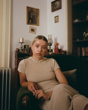 Emilija Baranac Instagram - in my grandma’s room - by issey 🫀