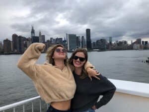 Emily Althaus Instagram - 🚨Missing a place AND a person. HOLD MY CALLS 🚨 #poneybiter #newyork #sister #sensitveeyes #stepdadvacation