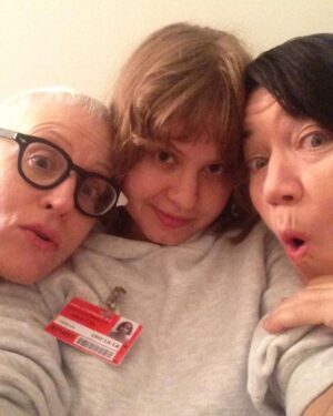 Emily Althaus Instagram - I never really got to say goodbye to this character... But I got to keep the friends I made while playing her, so I mark my time on #OITNB as a win, a big, sloppy, opportunity bringing, thing I’ll always be grateful for, win. Also, 
REAL FINAL GOODBYE to that prison bra.  #oitnb #finalseason #orange #kukudio #bra #fromthevault 🍊🖤 #tb