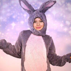 Emily Althaus Instagram - Someone on Twitter made this. Usually that same someone edits my face onto pumpkins and Jedi’s and stuff. I can’t explain why I’m not sharing those. But luckily i don’t have to explain why I AM posting this one. It’s obvious. I look incredible as a rabbit. Like WOW honestly. #stepdaddyseason #bunnytime #editsfromstrangers #oitnBunny