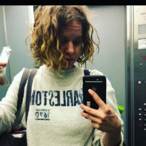 Emily Althaus Instagram - Please have a scroll of these digital documents (photos) to see how your step pep is feeling right now. Spoiler alert, your pep pep feels ROUGH. And if you wanted to help change my mood, you could VOTE today, if you haven’t already. And you could specifically make that vote for #BidenHarris that would be, wow, honestly... so rad. Because the train is off the tracks baby, and the exit is on fire... Let’s take a deep breath and go vote for NOT THOSE THINGS. #vote #stepdadsforbiden #stepdadsforharris