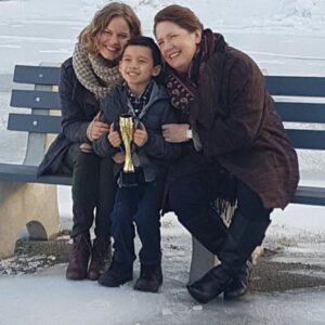 Emily Althaus Instagram - ANN. DOWD. Ann Dowd. But actually ANN DOWD YOU GUYS THEY LET ME ACT NEAR HER. 
I don’t know a chill way to talk about it. I’ll look for some words. But in the mean time watch Handmaids Tale and join me in screaming broken sounds at the heavens for we have been blessed with ANN DOWD. 🙏🏽 #auntlydia #handmaidstale #blessedbethefruit 🚨❤️💋