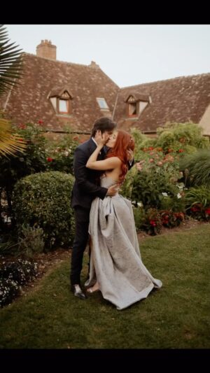 Emily Ashby Instagram - Happy 1 year to us baby ❤️
You make my world filled with magic everyday and I couldn’t imagine a more perfect partner to conquer the world with. 😘

Ps: Thought we’d finally post the reception photos 😆
Location Provins, France 🇫🇷 @demeuredesvieuxbains 
Photos 📷 @lagantweddings 
Videos🎥 B&W @garyreimer 
Dance videos 🎥 @tashalitas 

#1year #anniversary #weddings #weddingphotography #destinationwedding #france #reelsinstagram #travelgram
