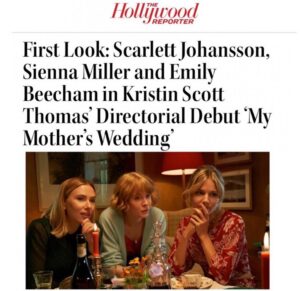 Emily Beecham Instagram - #mymotherswedding #kristenscottthomas #scarlettjohansson #siennamiller