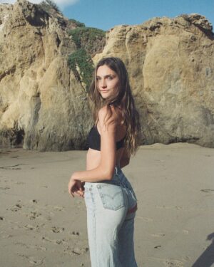 Emily Hall Instagram - Me on film by @charlotte_townsend 😇 #35mmfilm