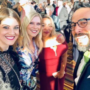 Emily Procter Instagram - Thank you Father G @Homeboy industries for including us in your circle of compassion. We had a great time at the Lo Maximo awards!