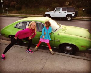 Emily Procter Instagram - After a year of playing punch buggy finally the 30 point Pinto!!!!