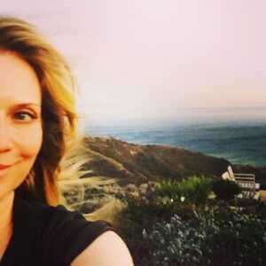 Emily Procter Instagram - Just sittin here thinkin bout football.
#GOPANTHERS!