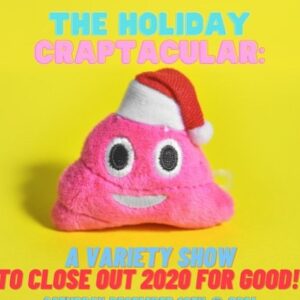 Emily Tarver Instagram - We are going to be a part of The Holiday Craptacular! Tune in tomorrow! It’s a holiday variety show! 🔗in my bio ♥️🌲♥️