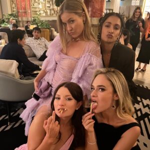 Emily Browning Instagram - Class Of 07 is on Prime Video EVERYWHERE 🌍 right this very moment! The New York Times calls it feral, silly, strange and “not at all depressing” which pretty much describes a perfect show imo. I’m so proud of this show and I love all of these humans so much and I desperately need you all to see how talented and magnetic each and every one of them is so GO WATCH IT NOW!!! 
(Yes I’m posting this a day late, it’s hard to change your personality) 
#classof07 #tenfuckingyears
