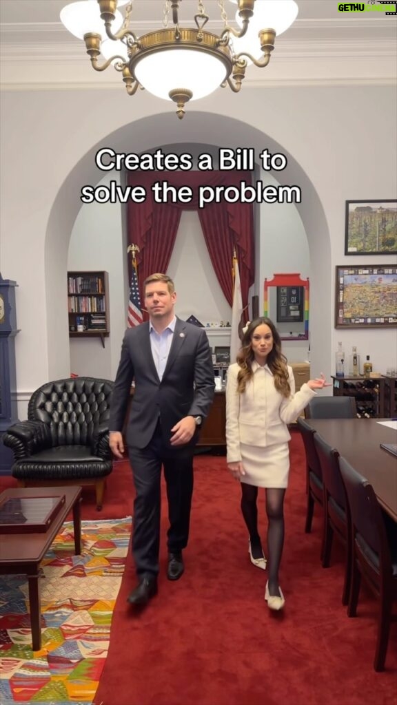 Emily Calandrelli Instagram - On this International Women’s Day let’s get the BABES Enhancement Act PASSED 👏🏻 Thank you to @ericswalwell for his CONSTANT unwavering support on this. He’s such an incredible advocate for women and moms and we love 👏🏻 to 👏🏻 see👏🏻it. Call your representative and ask them to Co-Sponsor the BABES Enhancement Act! 💗🍼