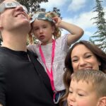 Emily Calandrelli Instagram - Who was able to use a colander or disco ball to see the eclipse?? 🙋🏻‍♀️🪩 If totality happened for you, did you scream or were you silent in awe?