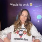 Emily Calandrelli Instagram – Watch me cook 😉🧑‍🍳