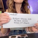 Emily Calandrelli Instagram – Here’s what you can do with your eclipse glasses! 👓 

1) 💌mail them to @eclipse.glasses! US-made eclipse glasses can be mailed to:
Eclipse Glasses USA
PO BOX 50571
Provo, UT 84605

2) 🏃🏻‍♀️drop them off at a Warby Parker near you by April 30th. @astronomerswithoutbordersorg will pick them up and donate them to educators and families where an eclipse is happening

3) ♻️you could also recycle them: just take out the lenses (toss those in the trash) and recycle the cardboard!
#solareclipse