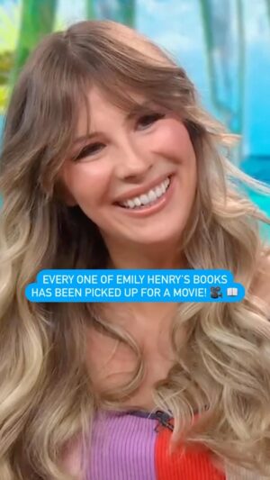 Emily Henry Instagram - What’s it like to have all your books be turned into featured films? 🎥

Absolutely loved having @emilyhenrywrites on @goodmorningamerica to talk about her new book, “Happy Place!”

#bookstagram #bookrecommendations #books #bookclub #booklover #nowreading #TBR #bookreview #bookcommunity #bookworm #newbook #emilyhenry #author #gmabookclub
