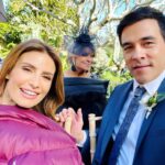Emily Symons Instagram - A few more from the happy day💕💙💒🥺🥲 @homeandaway @channel7 pics by @jeremygreive 👏🏼➡️➡️➡️