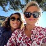 Emily Symons Instagram - My lovely @georgieparker will have to do without me for a few weeks while I channel my inner teacher and homeschool for a bit. Thankful for the love and support I’ve received from my H&A family to help me with this juggle. Looking forward to being back on set soon and hope all our kids can return to class ASAP! 💜🙏🏼📚